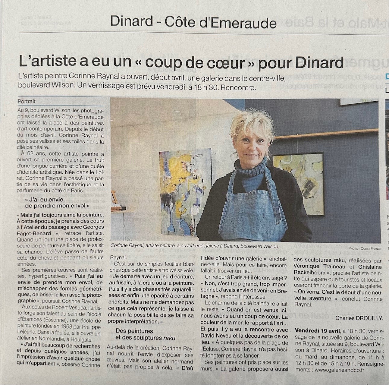 article journal galerie and co