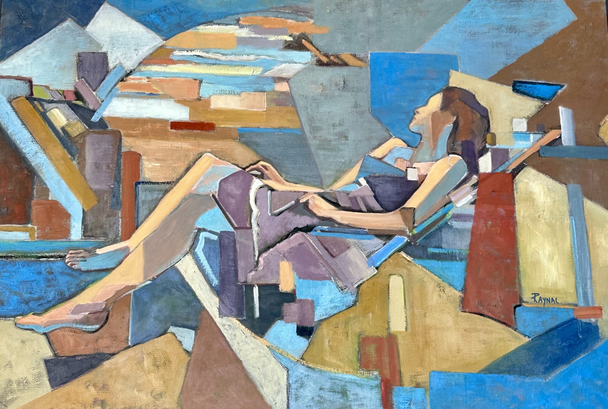 Stephanie huile sur toile